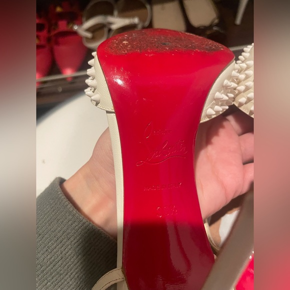 SOLD Christian Louboutin 36.5 Spike heels - Picture 2 of 6